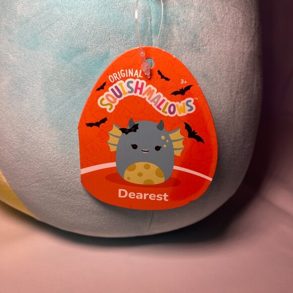 Squishmallows Dearest Swamp Monster Teal Plush Halloween 12in S12 #2354 NWT - Picture 7 of 11
